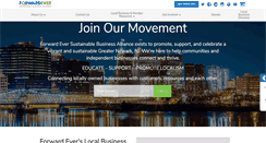 Desktop Screenshot of forwardevernj.com